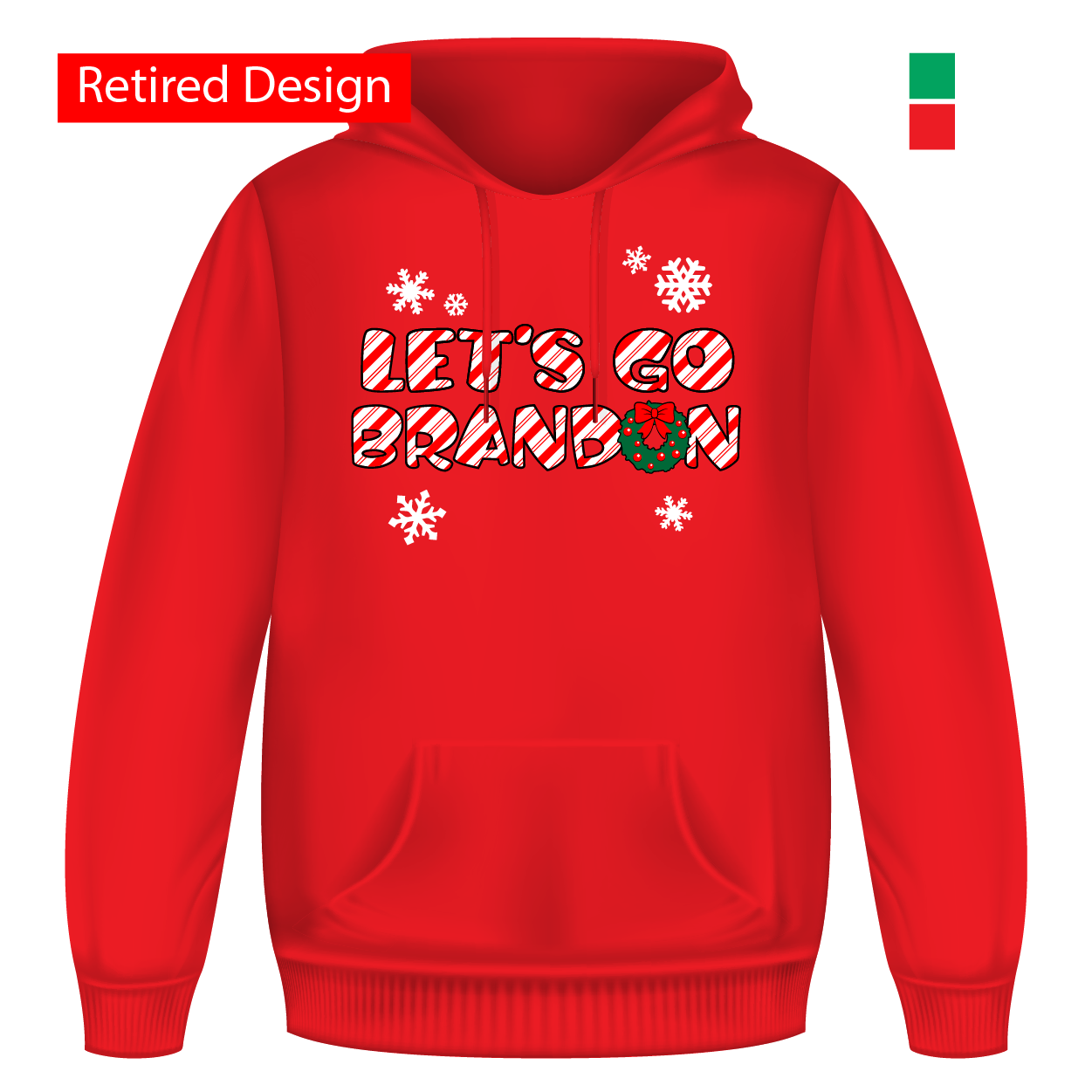 Let's Go Brandon Hoody (Xmas Edition)